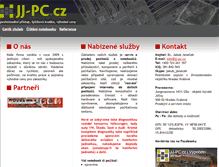 Tablet Screenshot of jj-pc.cz